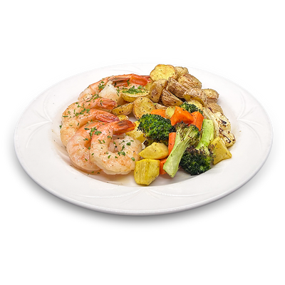 Lemon Pan Shrimp - Serves 2