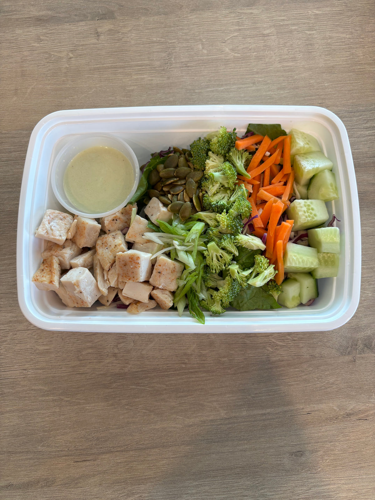 Green Goddess with Chicken Macro Bowl