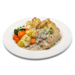 Chicken Cordon Bleu - Serves 2