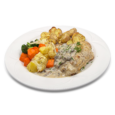 Chicken Cordon Bleu - Serves 2