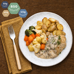 Chicken Cordon Bleu - Serves 2