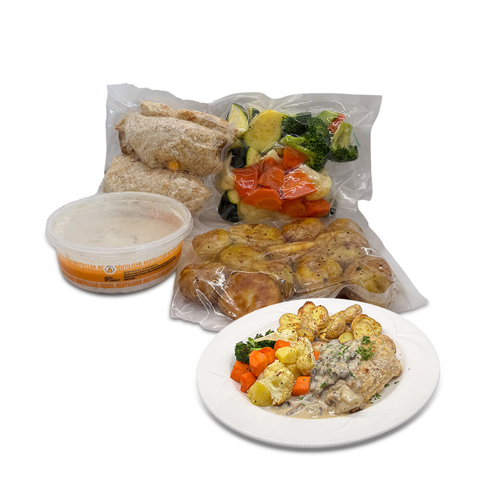 Create Your Own Chicken Cordon Bleu - Kit for 2