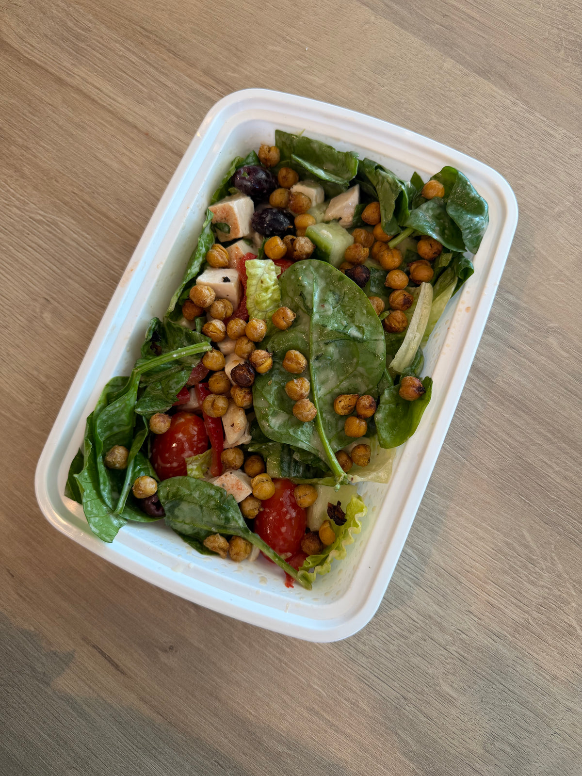 Mediterranean Chickpea Chicken Bowl - Macro Balanced