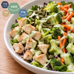 Green Goddess with Chicken Macro Bowl