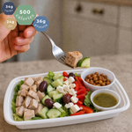 Mediterranean Chickpea Chicken Bowl - Macro Balanced